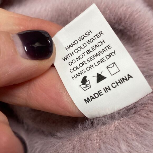 Altar’d State Pink Blush Crop Sweater Size Large NWOT - Picture 5 of 5